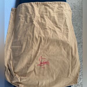 Authentic Christian Louboutin dust bag